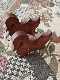 porta tovaglioli in legno