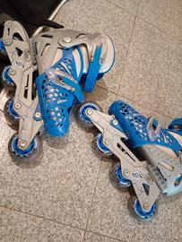 Roller blades per principianti nr 34..38 regolabil