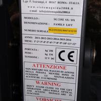 Pedana disabili per furgone