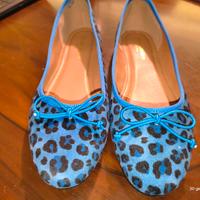 Scarpe ballerine maculate come da foto.