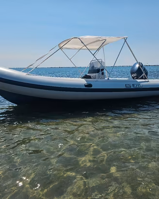 gommone motore carrello