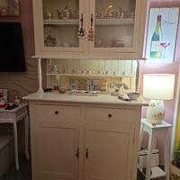 Credenza in legno massello stile shabby chic