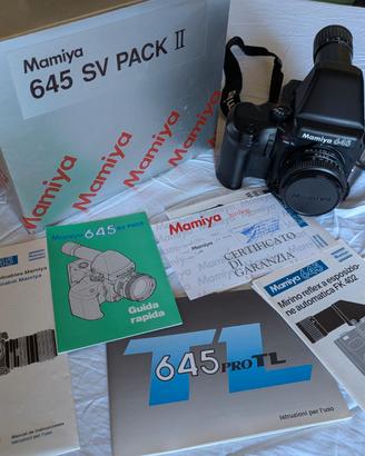 Mamiya 645 Pro TL come nuova