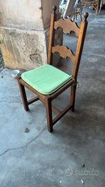 Sedie in legno e corda (15€cad.)