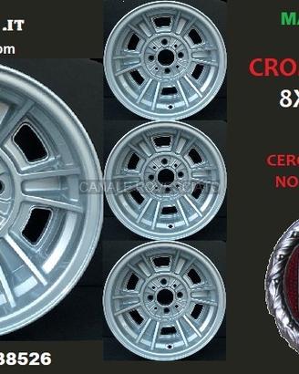 4 Cerchi cromodora CD66 CD80 CORSA 8x13 4x98 FIAT