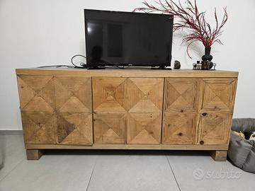 porta tv madia legno