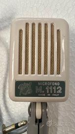 GELOSO M 1112 Microfono Piezoelettrico ad Alta Imp