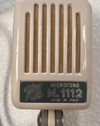 GELOSO M 1112 Microfono Piezoelettrico ad Alta Imp