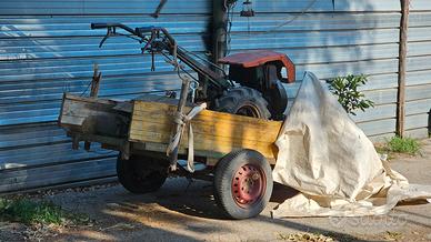 Motozappa 14Cv Lombardini ben tenuta.