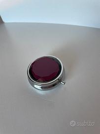 Portapillole tascabile rotondo