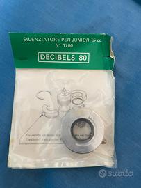 Silenziatore motore cipolla 1,5cc