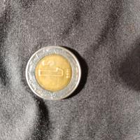 una.  moneta.  1998.  MESSICO