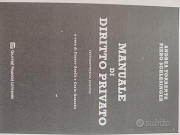 manuale di diritto privato torrente schlesinger