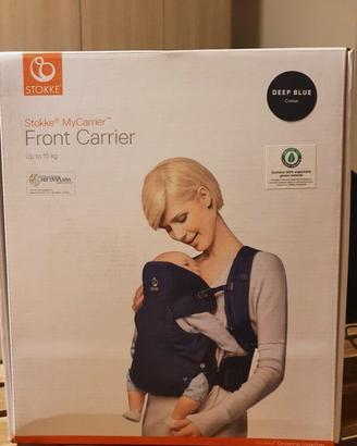 Marsupio Frontale STOKKE MyCarrier - Deep Blue Cot