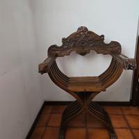 Sedia Savonarola da arredo