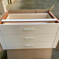 cassettiera interna per armadio tre cassetti