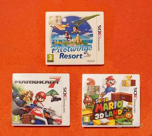 3 Giochi classici per Nintendo 3DS