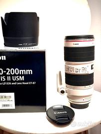 Canon obiettivo EF 70-200 f2,8 L IS II USM