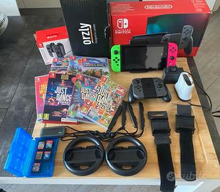 Nintendo Switch BUNDLE TOTALE - Pari al Nuovo + 7