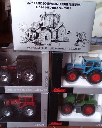 Set Modelli Trattori Agricoli Schuco Siku 1:32