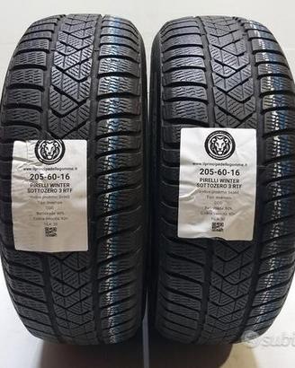2 gomme 205 60 16 pirelli a34560