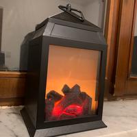 Lampada decorativa Starlyf Fire effetto caminetto