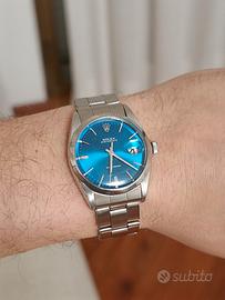 Rolex Oysterdate Precision Blu 6694