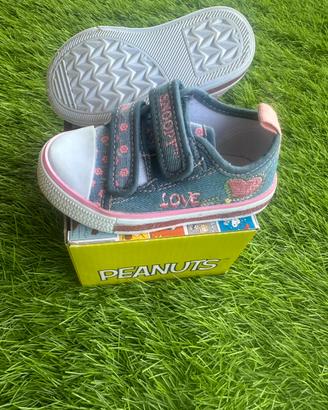 Scarpe ginnastica bambina jeans n.21