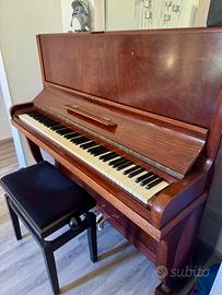 Pianoforte verticale Gaveau Paris con sgabello
