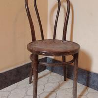 Sedia singola stile Thonet