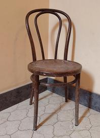 Sedia singola stile Thonet