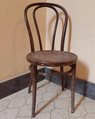 Sedia singola stile Thonet