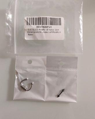 Piercing septum finto a calamita