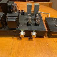 Preampli a valvole autocostruito 6SN7x4 + Phono