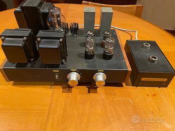 Preampli a valvole autocostruito 6SN7x4 + Phono