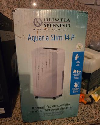 deumidificatore olimpia splendid aquaria slim 14p