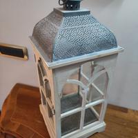 lanterne in legno shabby chic
