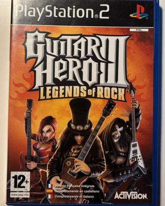 Guitar Hero III: Legends of Rock PS2 Playstation 2