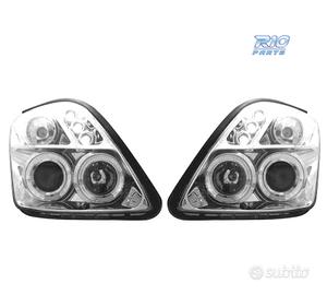 FARI PER SUZUKI SWIFT 05-10 ANGEL EYES FONDO CROMA
