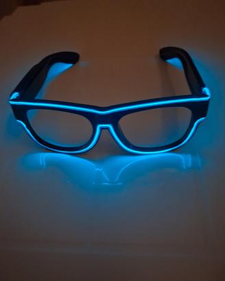 Occhiali luminosi a Led 