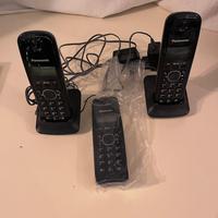 Tris telefoni cordless Panasonic KX-TG1613