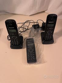 Tris telefoni cordless Panasonic KX-TG1613