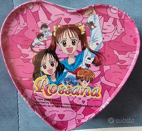 Scatola Latta Cuore Rossana vintage 2001 Seven