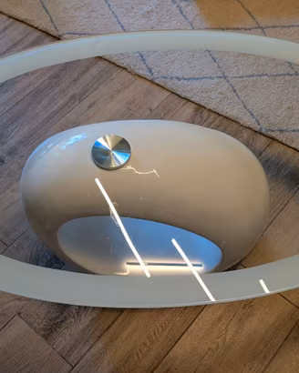Tavolino da salotto design moderno in vetro 
