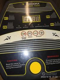Tapis roulant Diadora Star 1000 come nuovo