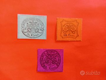 francobolli ITALIAREGNO stato Pontificio 