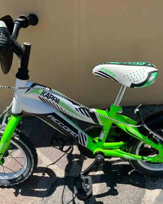 Bici bambino 3/5 anni con rotelle marca KAPPA