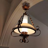 Lampada finto petrolio