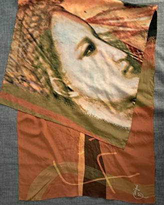 Foulard/Sciarpa Agnésnb. con  Stampa Artistica 