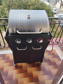 Barbecue a gas